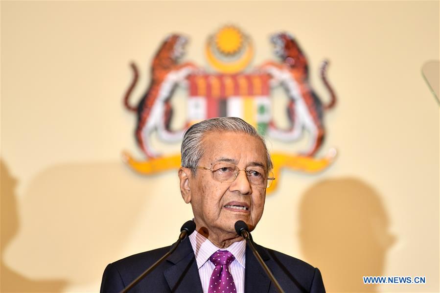 MALASIA-PUTRAJAYA-MAHATHIR-CONFERENCIA DE PRENSA