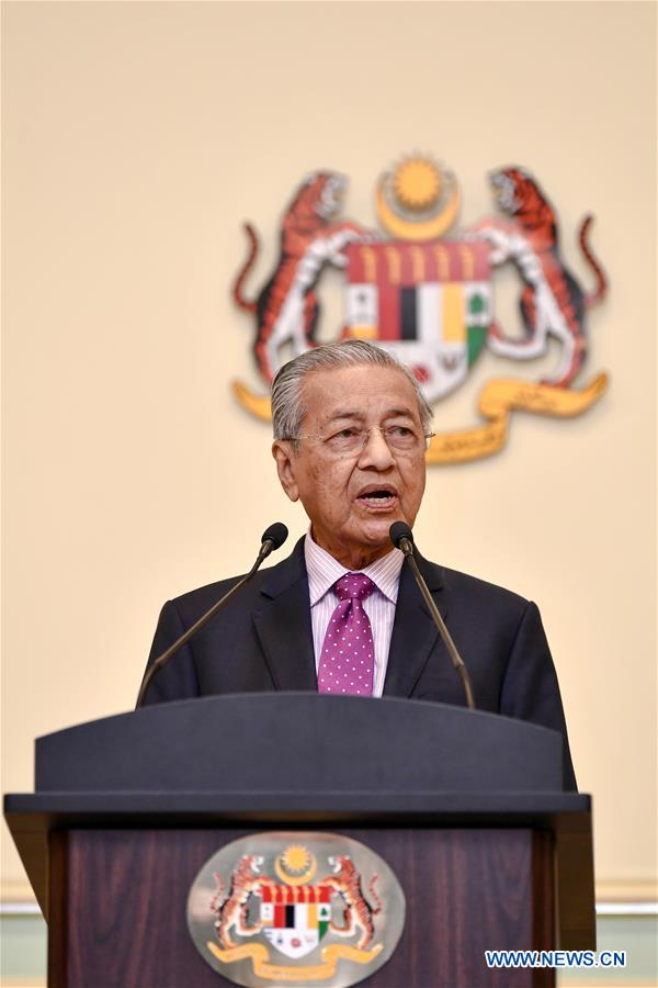 MALASIA-PUTRAJAYA-MAHATHIR-CONFERENCIA DE PRENSA