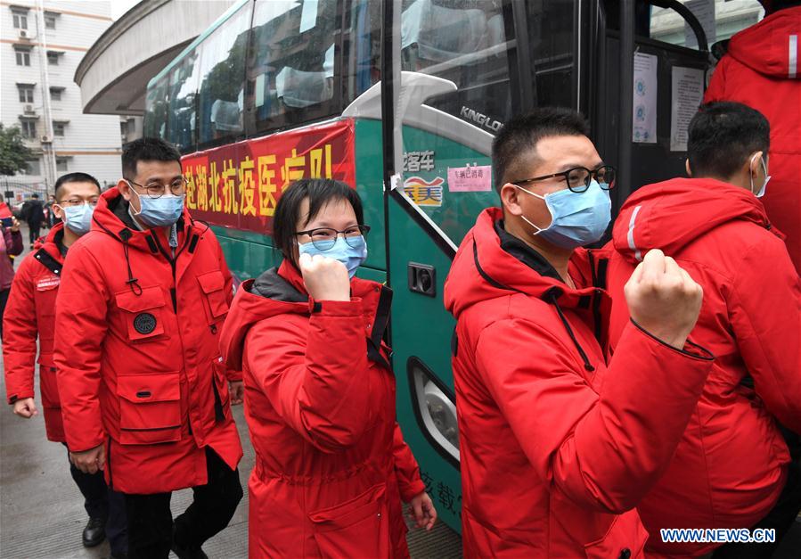 CHINA-GUANGXI-EQUIPO MEDICO-HUBEI-AYUDA