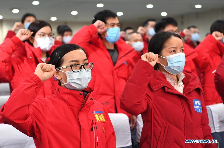 CHINA-GUANGXI-EQUIPO MEDICO-HUBEI-AYUDA