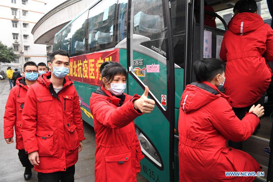 CHINA-GUANGXI-EQUIPO MEDICO-HUBEI-AYUDA