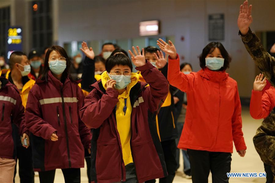 CHINA-HEILONGJIANG-EQUIPO MEDICO-HUBEI-COVID 19-AYUDA