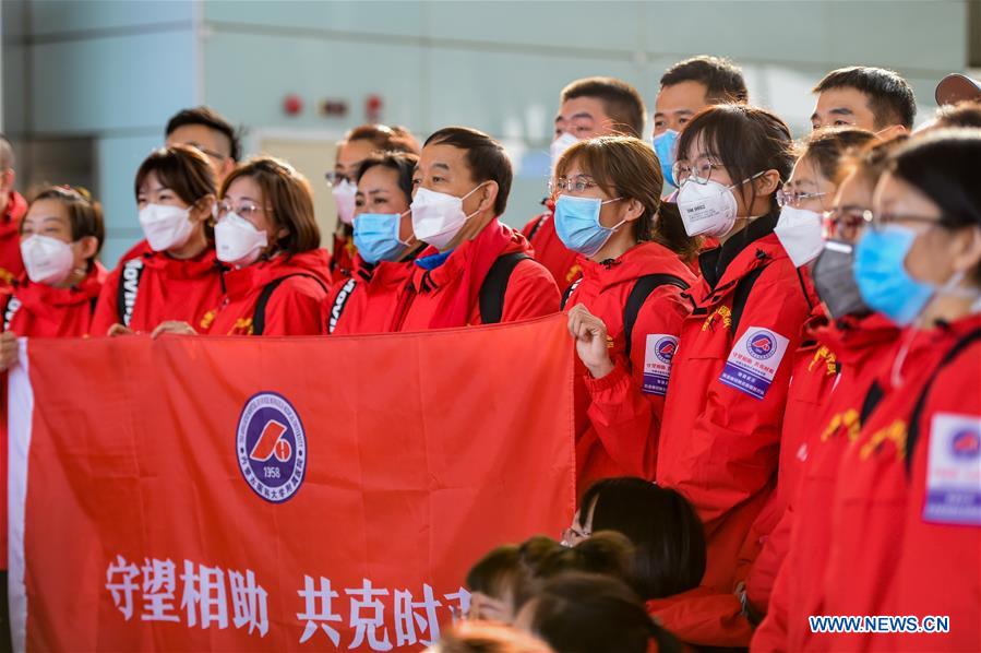 CHINA-MONGOLIA INTERIOR-CORONAVIRUS-EQUIPO MEDICO-AYUDA