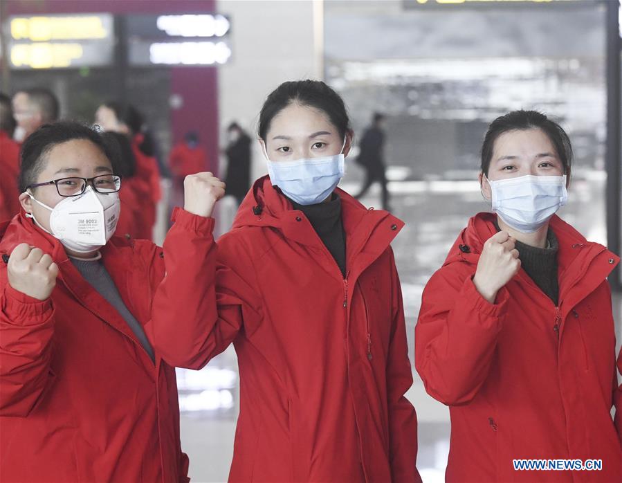 CHINA-CHONGQING-EQUIPO MEDICO-WUHAN-CORONAVIRUS-AYUDA