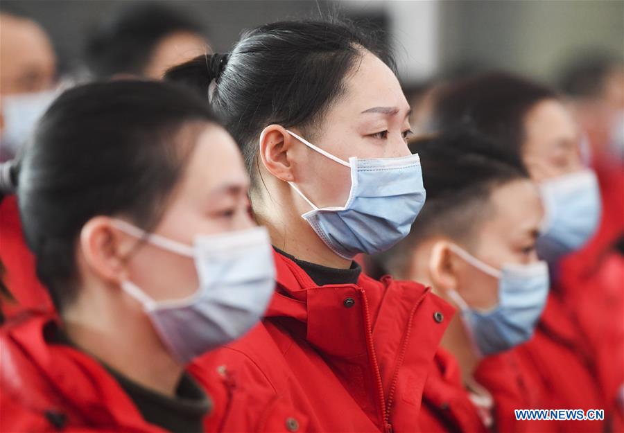 CHINA-CHONGQING-EQUIPO MEDICO-WUHAN-CORONAVIRUS-AYUDA