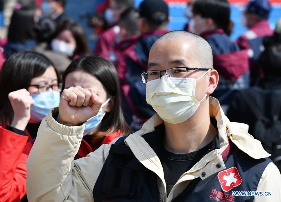 CHINA-FUJIAN-FUZHOU-NUEVO CORONAVIRUS-EQUIPO MEDICO-AYUDA