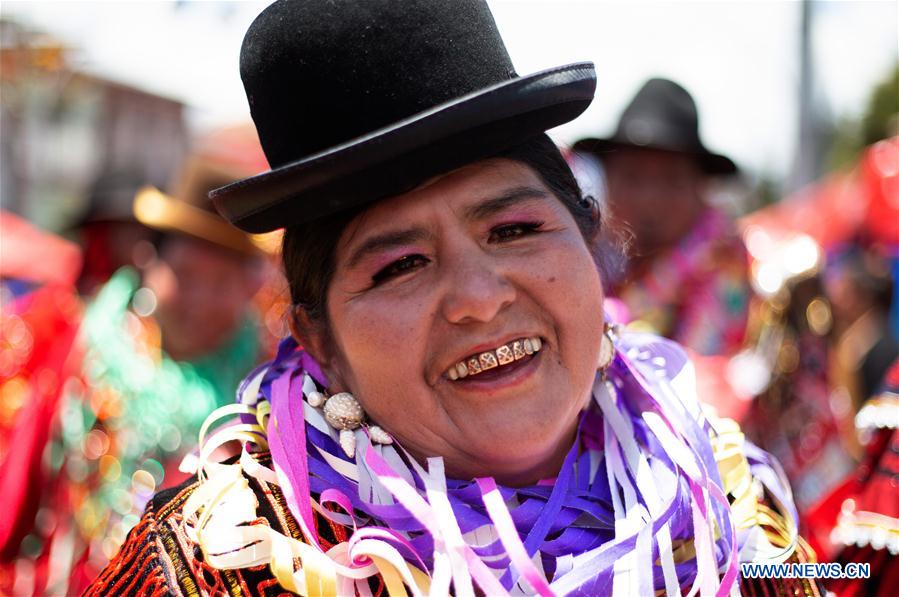 BOLIVIA-LA PAZ-CARNAVAL-ENTIERRO DEL PEPINO