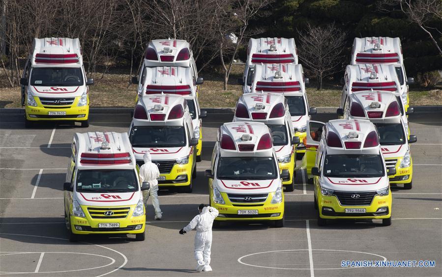 REPUBLICA DE COREA-DAEGU-COVID 19-CASOS CONFIRMADOS