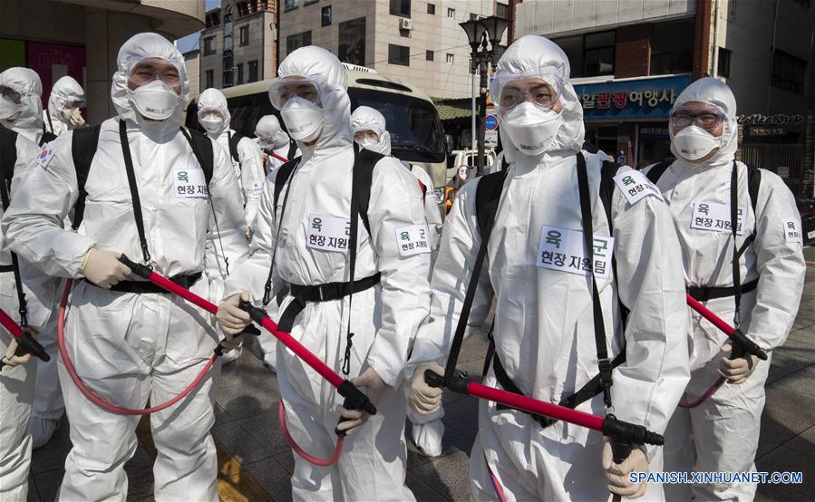 REPUBLICA DE COREA-DAEGU-COVID 19-CASOS CONFIRMADOS