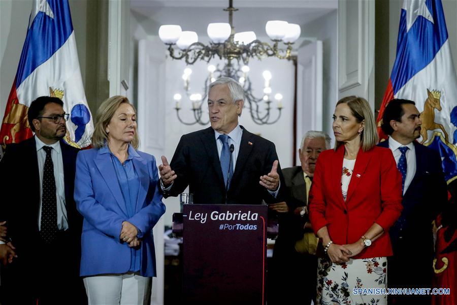 CHILE-SANTIAGO-PIÑERA-PROMULGACION