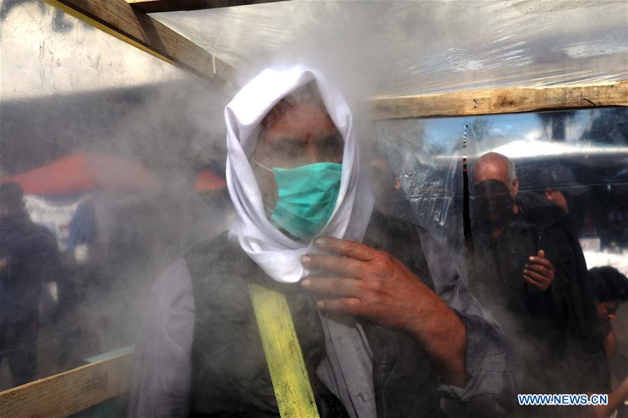 IRAK-BAGDAD-COVID 19-MEDIDAS PREVENTIVAS