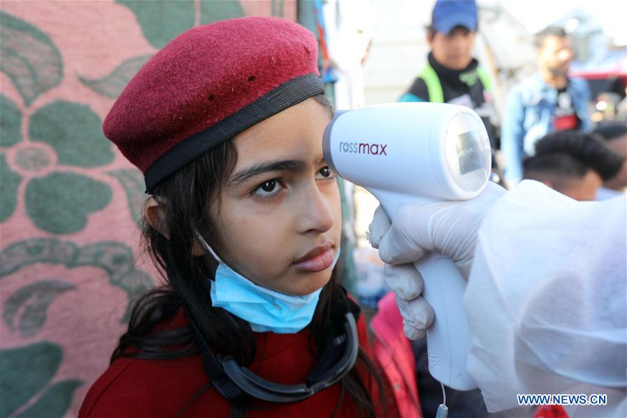 IRAK-BAGDAD-COVID 19-MEDIDAS PREVENTIVAS