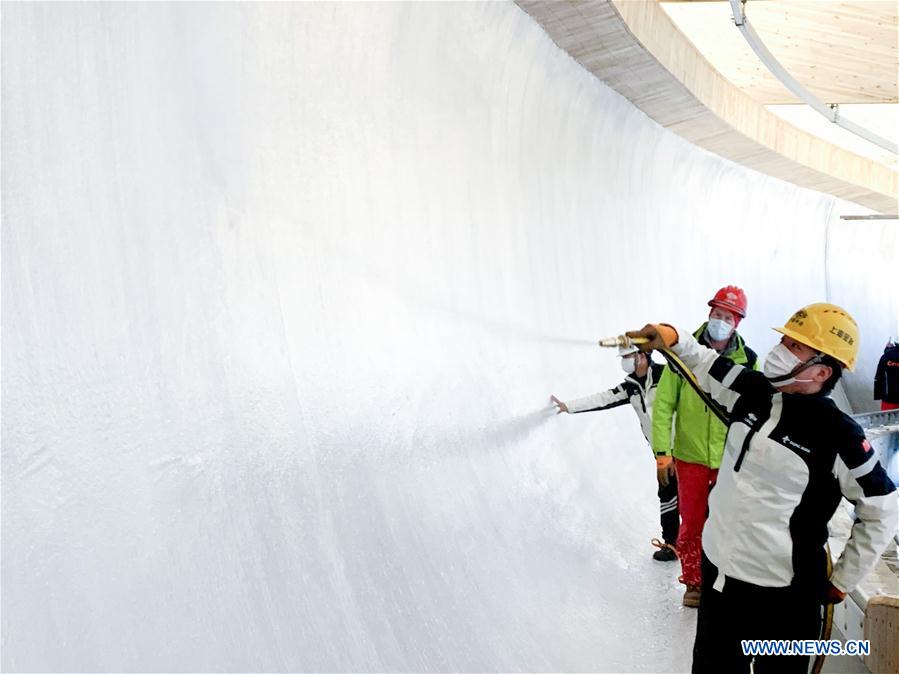 CHINA-BEIJING-JUEGOS OLIMPICOS DE INVIERNO 2022-CONSTRUCCION