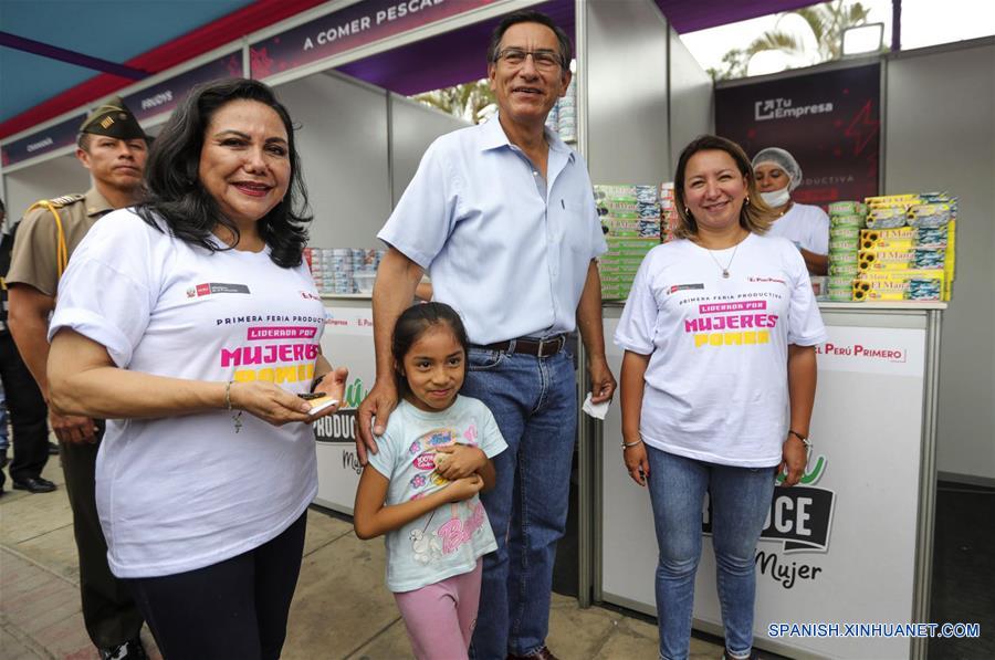 PERU-LIMA-VIZCARRA-DIA INTERNACIONAL DE LA MUJER