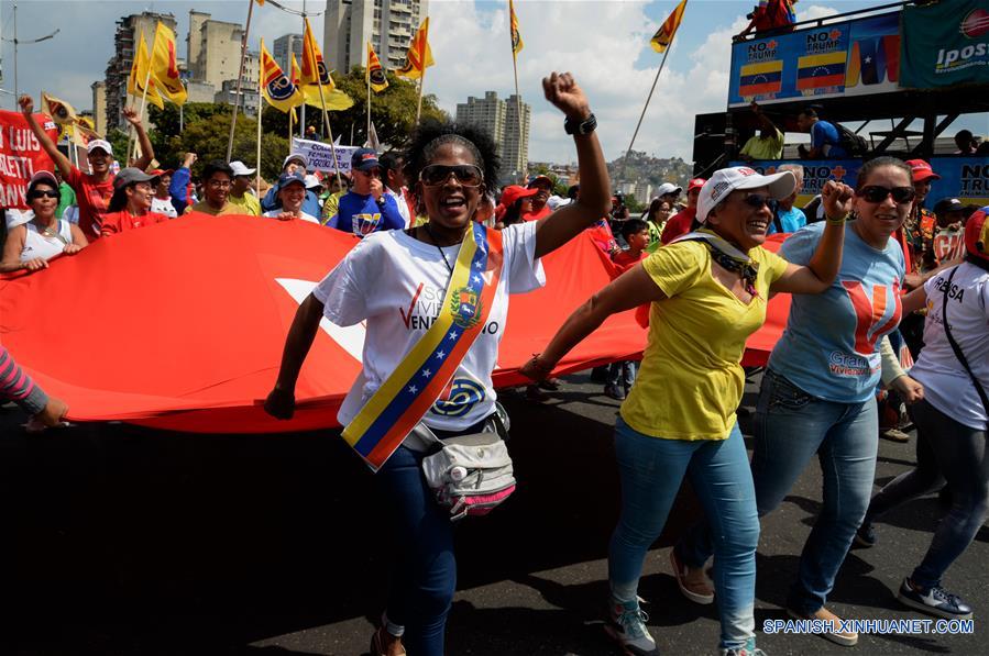 VENEZUELA-CARACAS-DIA INTERNACIONAL DE LA MUJER-MANIFESTACION