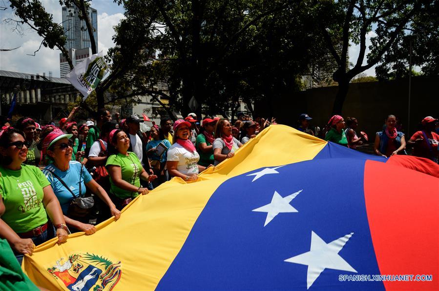 VENEZUELA-CARACAS-DIA INTERNACIONAL DE LA MUJER-MANIFESTACION