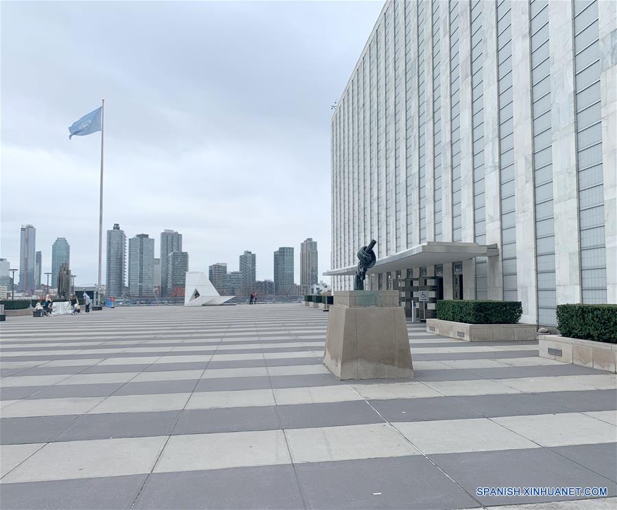 ONU-COMPLEJO-CIUDAD DE NUEVA YORK-ACCESO-RESTRICCION-CORONAVIRUS