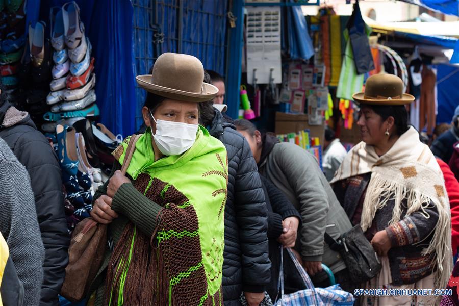 BOLIVIA-LA PAZ-CORONAVIRUS