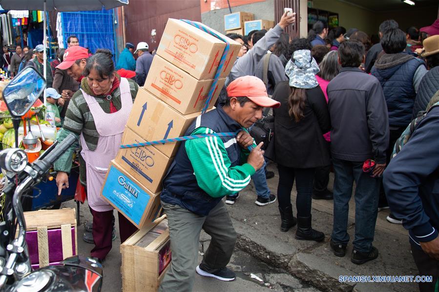 BOLIVIA-LA PAZ-CORONAVIRUS