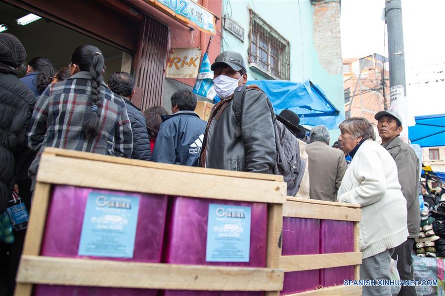 BOLIVIA-LA PAZ-CORONAVIRUS