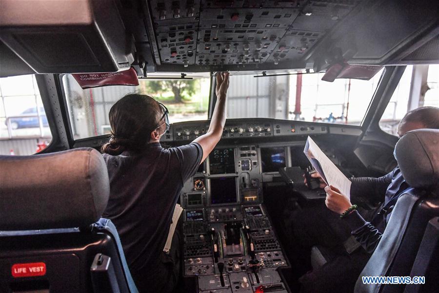 CHINA-HAINAN-HAIKOU-SOUTHERN AIRLINES-BASE DE MANTENIMIENTO DE AERONAVES-REANUDACION DE OPERACIONES