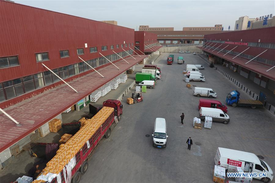 CHINA-SHANXI-TAIYUAN-LOGISTICO-REANUDACION