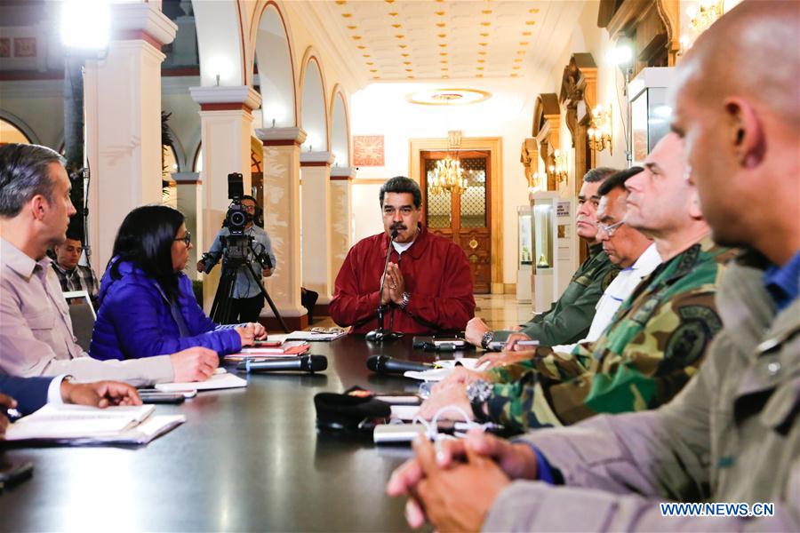 VENEZUELA-CARACAS-COVID-19-MADURO
