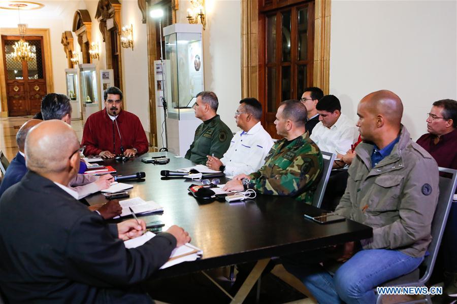 VENEZUELA-CARACAS-COVID-19-MADURO