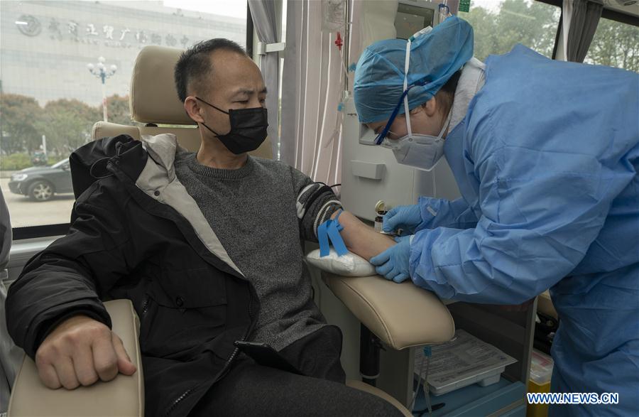 CHINA-HUBEI-WUHAN-PACIENTES CURADOS-DONACION DE PLASMA