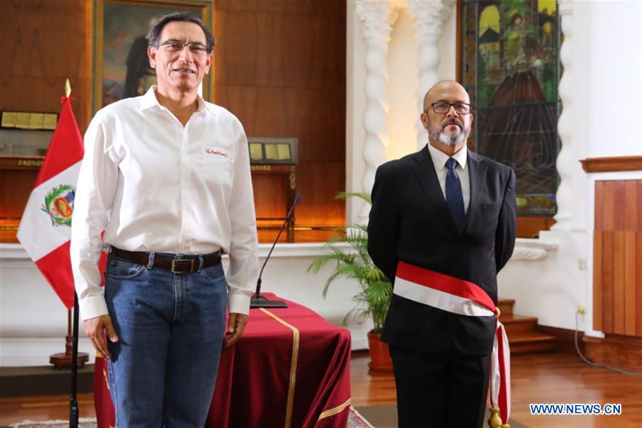 PERU-LIMA-VIZCARRA-JURAMENTACION-MINISTRO DE SALUD