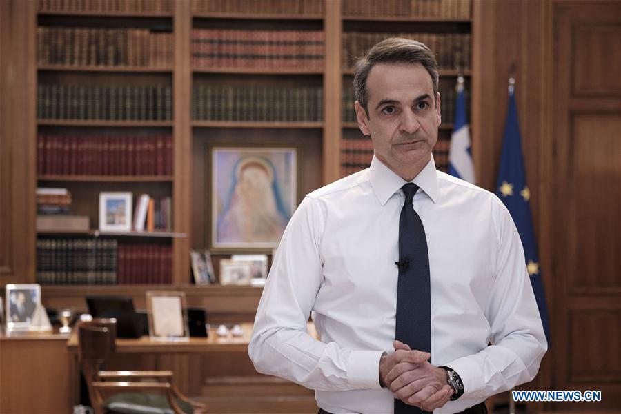 GRECIA-ATENAS-PRIMER MINISTRO-COVID-19-CIERRE