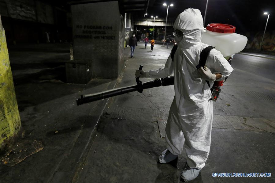 VENEZUELA-CARACAS-COVID-19