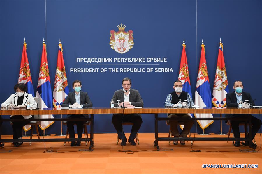 SERBIA-BELGRADO-EXPERTOS CHINOS-COVID-19