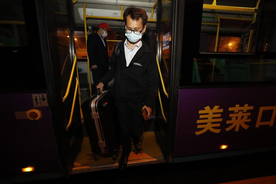 CHINA-HUBEI-WUHAN-COVID-19-BUS ROUTES-RESUMPTION (CN)