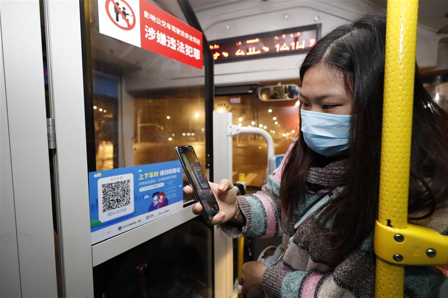 CHINA-HUBEI-WUHAN-COVID-19-BUS ROUTES-RESUMPTION (CN)