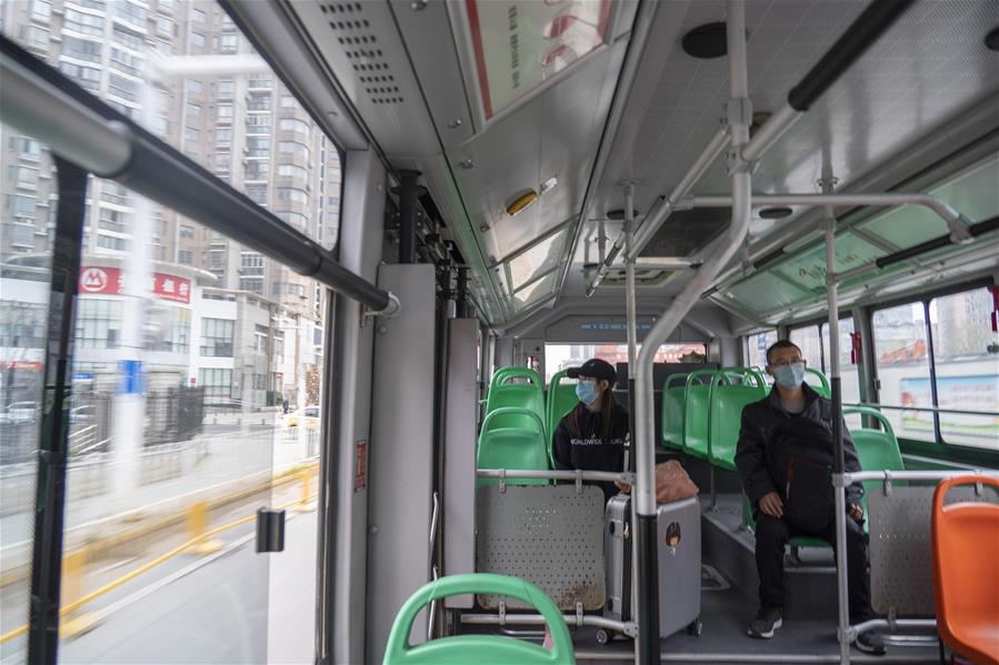 CHINA-HUBEI-WUHAN-COVID-19-BUS ROUTES-RESUMPTION (CN)