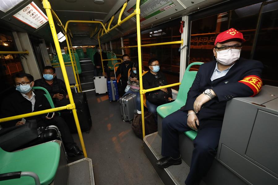 CHINA-HUBEI-WUHAN-COVID-19-BUS ROUTES-RESUMPTION (CN)