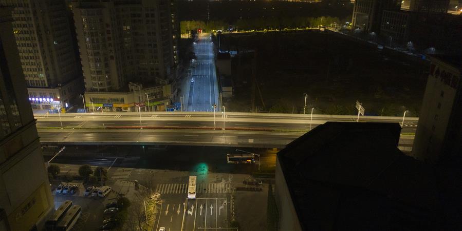 CHINA-HUBEI-WUHAN-COVID-19-BUS ROUTES-RESUMPTION (CN)