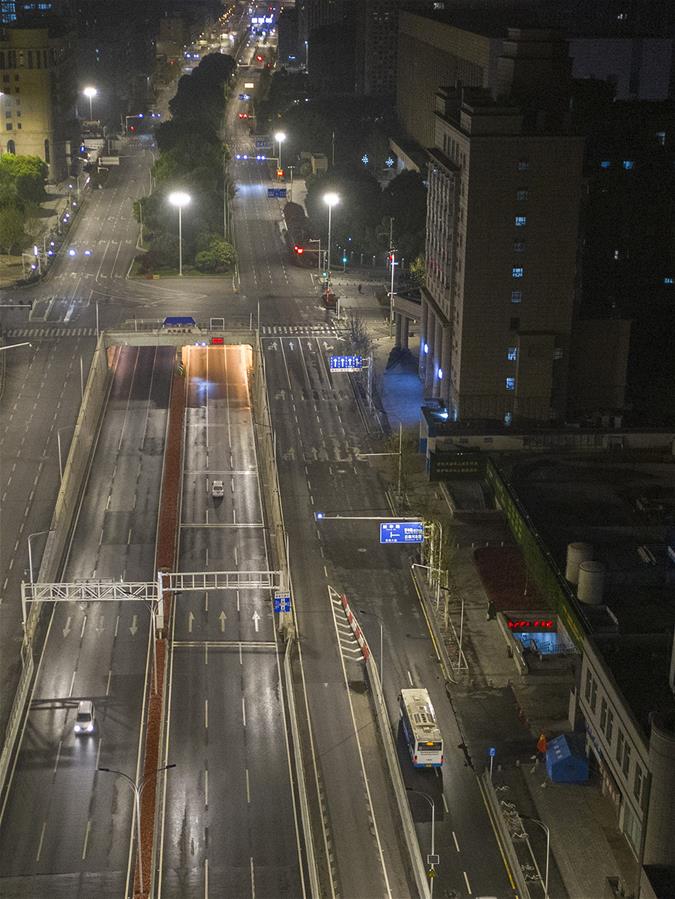 CHINA-HUBEI-WUHAN-COVID-19-BUS ROUTES-RESUMPTION (CN)