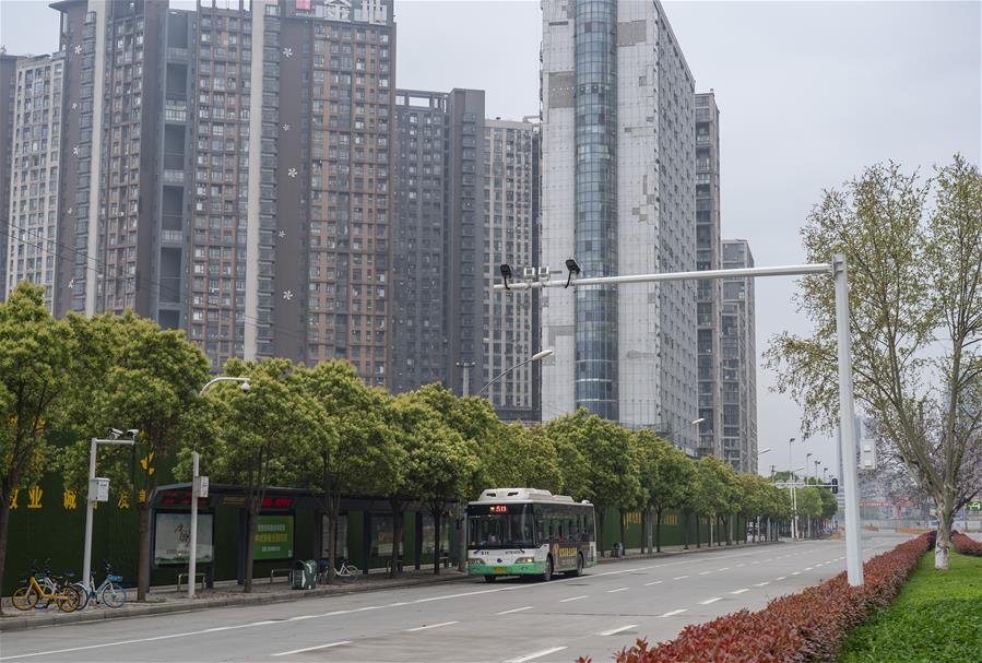 CHINA-HUBEI-WUHAN-COVID-19-BUS ROUTES-RESUMPTION (CN)