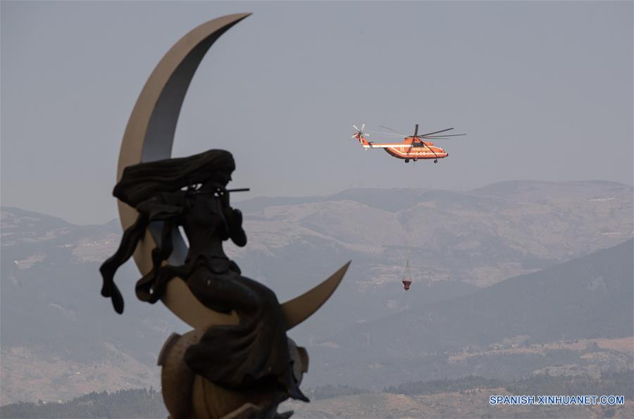 CHINA-SICHUAN-INCENDIO FORESTAL 
