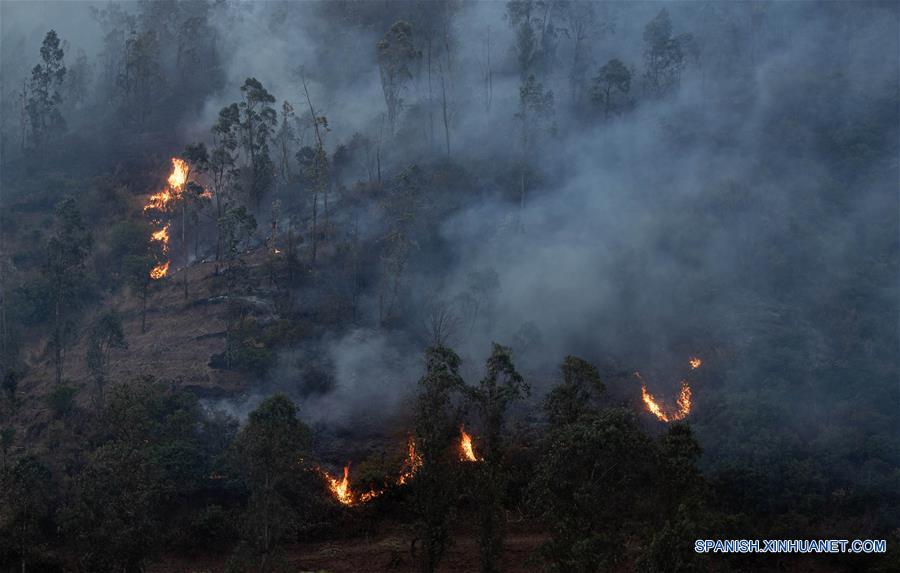 CHINA-SICHUAN-INCENDIO FORESTAL 