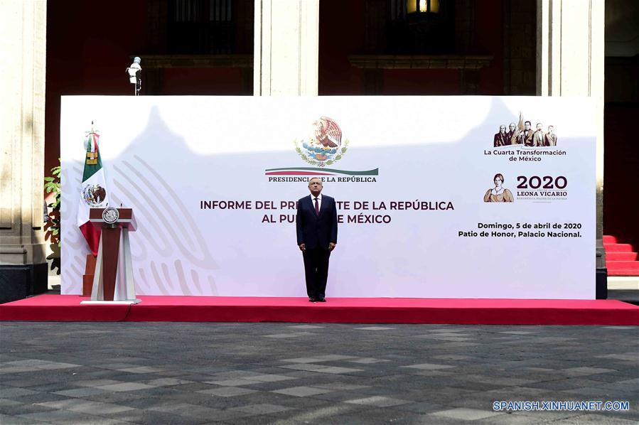 MEXICO-CIUDAD DE MEXICO-LOPEZ OBRADOR-INFORME