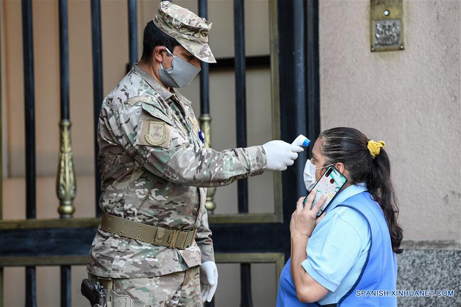 CHILE-SANTIAGO-COVID-19