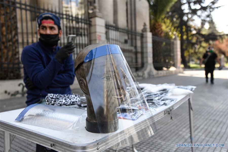 CHILE-SANTIAGO-COVID-19