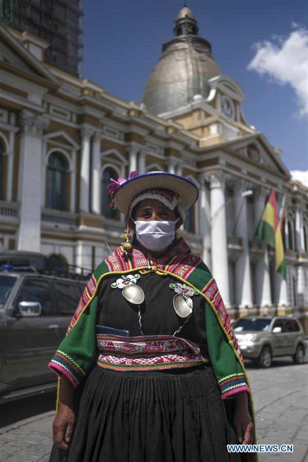 BOLIVIA-LA PAZ-COVID-19-SERIE