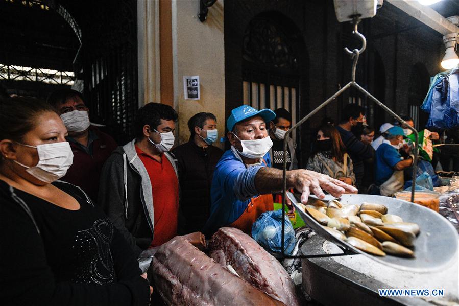 CHILE-SANTIAGO-COVID-19