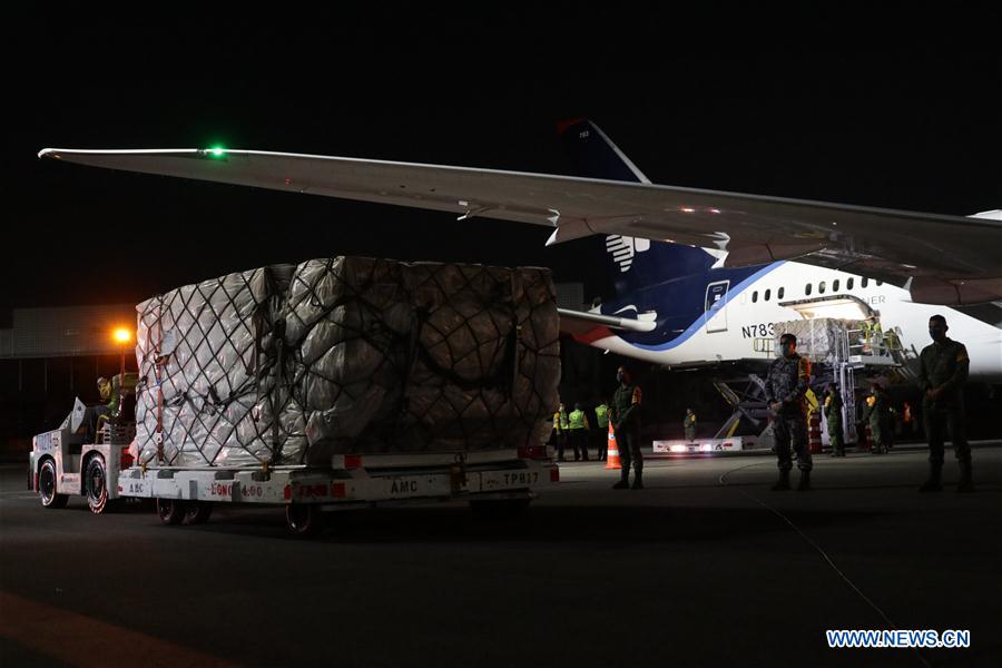 MEXICO-CIUDAD DE MEXICO-CHINA-COVID-19-APOYO