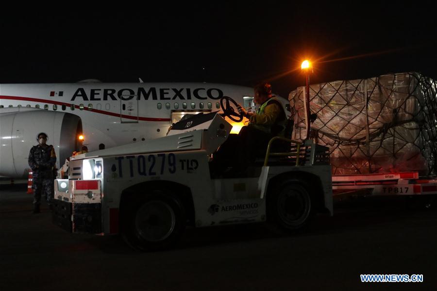 MEXICO-CIUDAD DE MEXICO-CHINA-COVID-19-APOYO