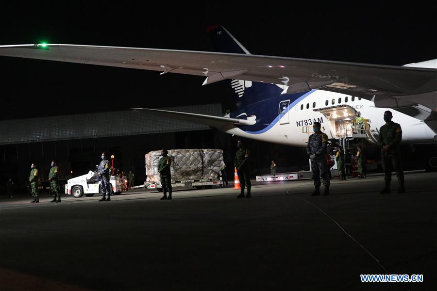 MEXICO-CIUDAD DE MEXICO-CHINA-COVID-19-APOYO